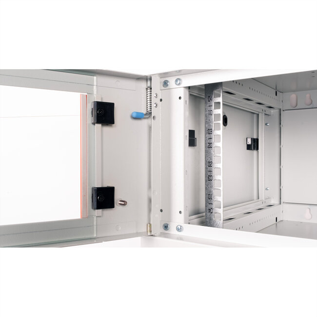 ROLINE 19-inch wandbehuizing Basic Plus 4U, 600x450 BxT grijs