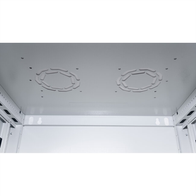 ROLINE 19-inch wandbehuizing Basic Plus 4U, 600x450 BxT grijs