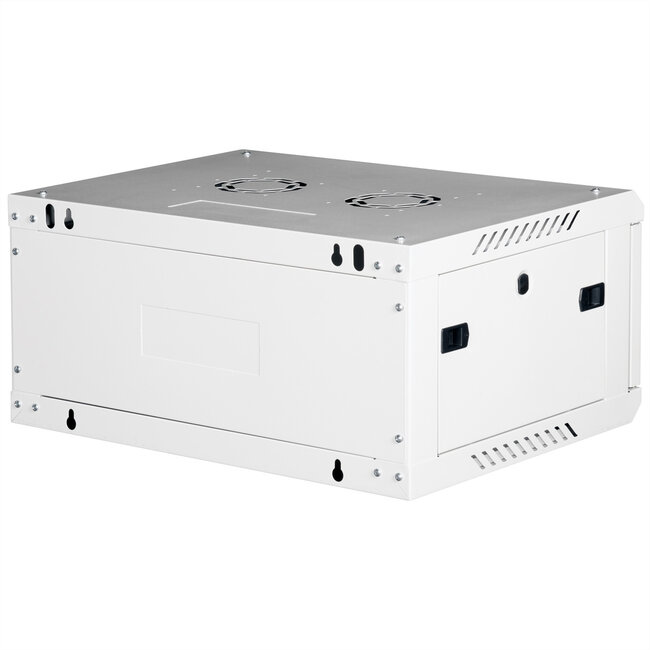 ROLINE 19-inch wandbehuizing Basic Plus 4U, 600x450 BxT grijs