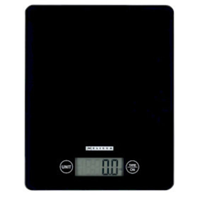 Elektronische keukenweegschaal 5 kg Zwart