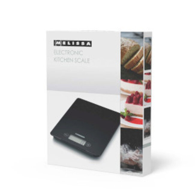 Elektronische keukenweegschaal 5 kg Zwart