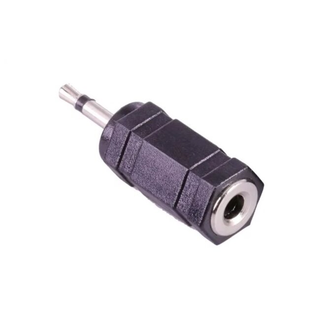 2,5mm Jack (m) mono - 3,5mm Jack (v) stereo adapter