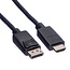 DisplayPort - HDMI kabel | 4K 30Hz | zwart | 10 meter