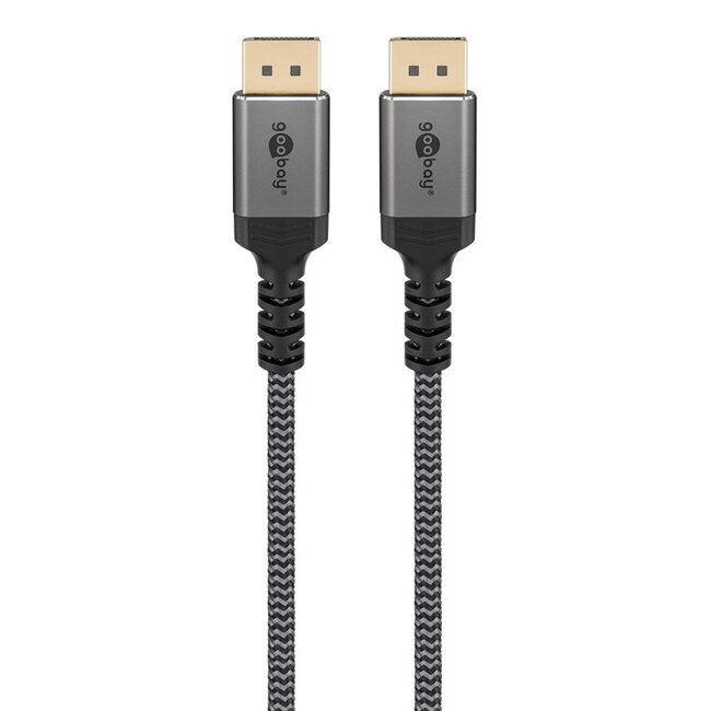 Goobay Plus DisplayPort kabel | DP2.1a (16K 60Hz) | UHBR20 (80Gbit/s) | 3 meter
