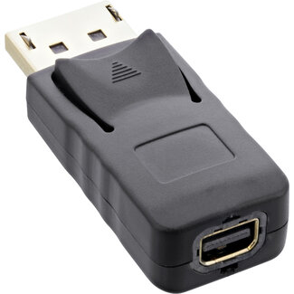 InLine® InLine® DisplayPort Adapter, DisplayPort male naar mini DisplayPort female, 4K