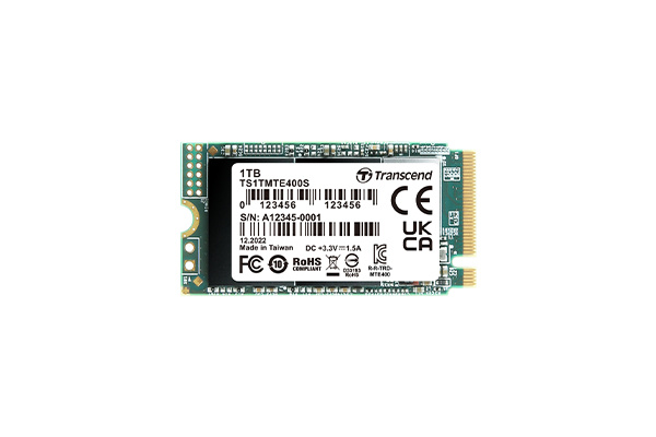 Transcend PCIe SSD 400S M.2 1000 GB PCI Express 3D NAND NVMe
