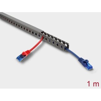 DeLOCK Delock Wiring Duct 20 x 20 mm - length 1 m grey