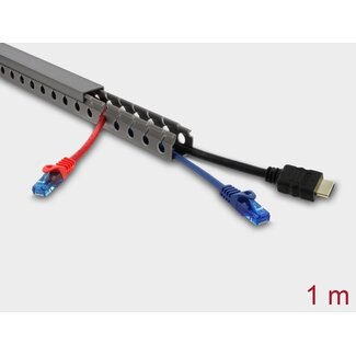 DeLOCK Delock Wiring Duct 25 x 25 mm - length 1 m grey