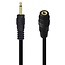 2,5mm Jack verlengkabel | mono | verguld | 1,8 meter
