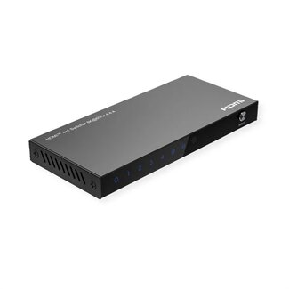 Roline Roline HDMI schakelaar | 4 naar 1 | HDMI2.1 (8K 60Hz + HDR)