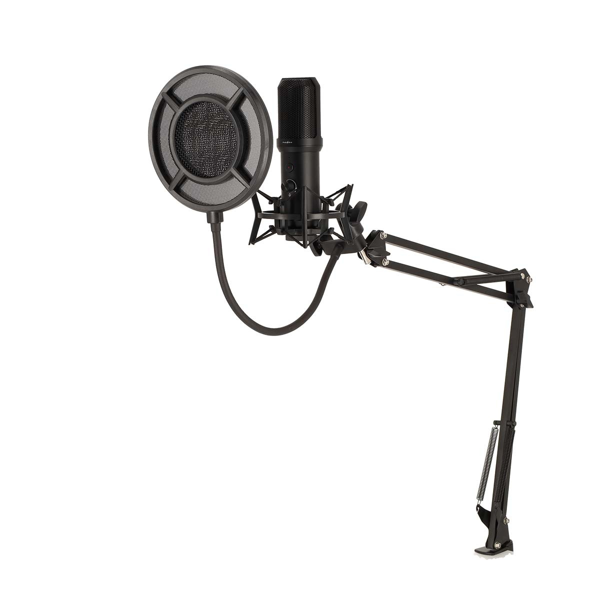 Gaming Microfoon - Gebruikt voor: Desktop / Notebook - USB Type-A - Aan/uit knop - POP Filter