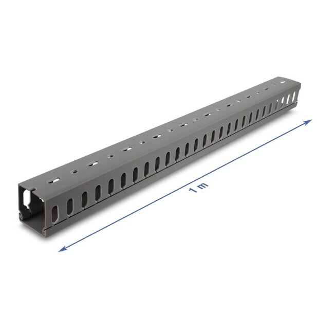 Delock Wiring Duct 40 x 40 mm - length 1 m grey