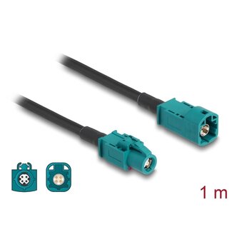 DeLOCK Delock Cable HSD Z male to HSD Z female 1 m