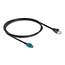 Delock Cable HSD Z female to RJ45 plug 1 m
