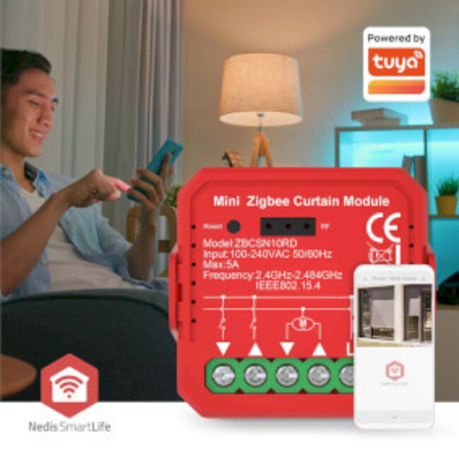 SmartLife Modules | Zigbee 3.0 | 1000 W | Kroonsteen | App beschikbaar voor: Android™ / IOS