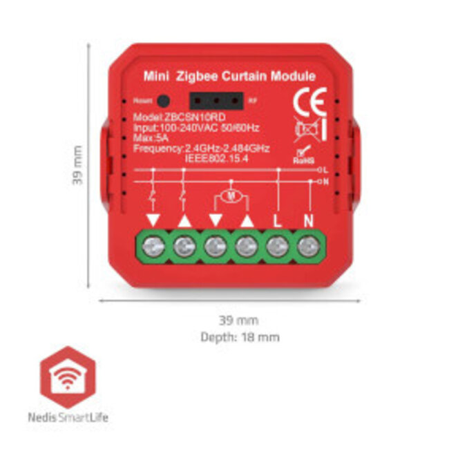 SmartLife Modules | Zigbee 3.0 | 1000 W | Kroonsteen | App beschikbaar voor: Android™ / IOS