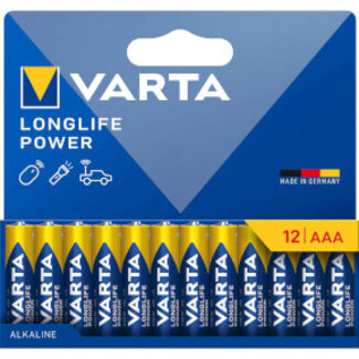 Varta Alkaline Batterij AAA 1.5 V High Energy 12-Pack