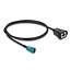 Delock Cable HSD Z male to RJ45 jack 1 m
