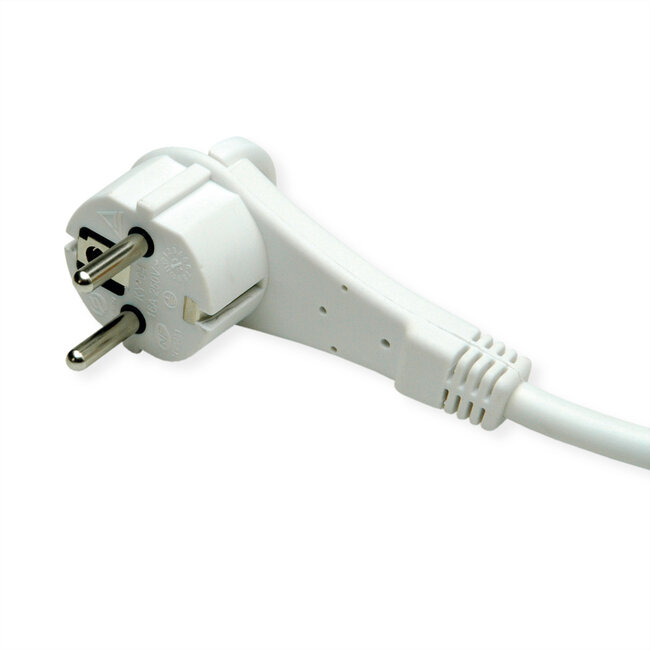 ROLINE 4-fach Steckdosenleiste mit Schalter, UTE Version, USB-Charger A+C, 3 m