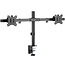 Goobay bureaubeugel voor 2 monitoren tot 32 inch | full motion met crossbar