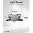 Goobay bureaubeugel voor monitoren tot 32 inch en notebooks tot 15,6 inch | full motion