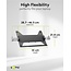 Goobay Pro bureaubeugel voor monitoren tot 32 inch en notebooks tot 17,3 inch | full motion
