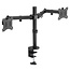Goobay bureaubeugel voor 2 monitoren tot 32 inch | full motion