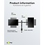 Goobay bureaubeugel voor 2 monitoren tot 32 inch | full motion