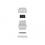 Kabelwartel voor 1 platte kabel | PG16 | 14 x 6,6 mm (BxH) | IP68 | grijs | 2 stuks
