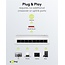 Goobay Gigabit ethernet switch | 8 poorten | wit