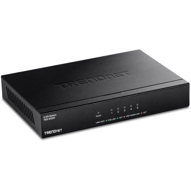 TRENDnet TEG-S350 2.5G ethernet switch | 5 poorten