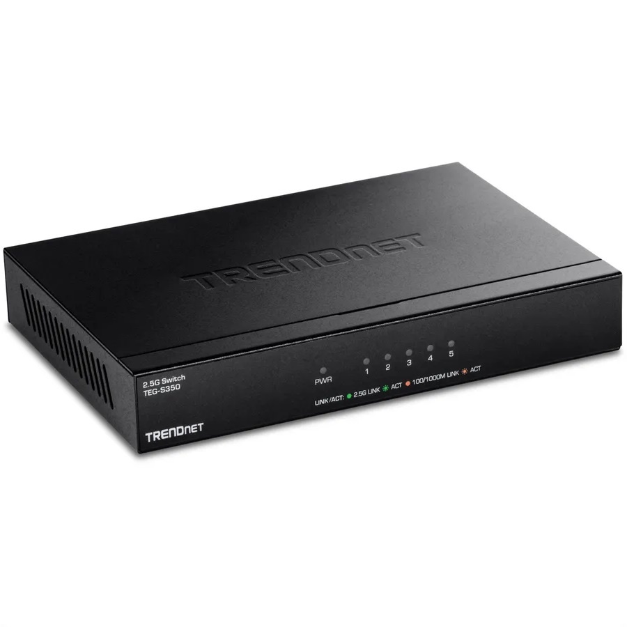 Trendnet TEG-S350 netwerk-switch Unmanaged Gigabit Ethernet (10/100/1000) Zwart