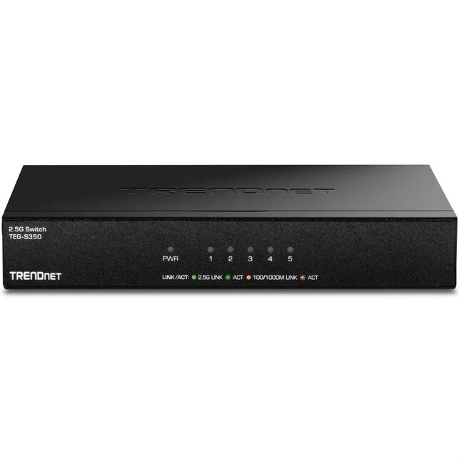 TRENDnet TEG-S350 2.5G ethernet switch | 5 poorten