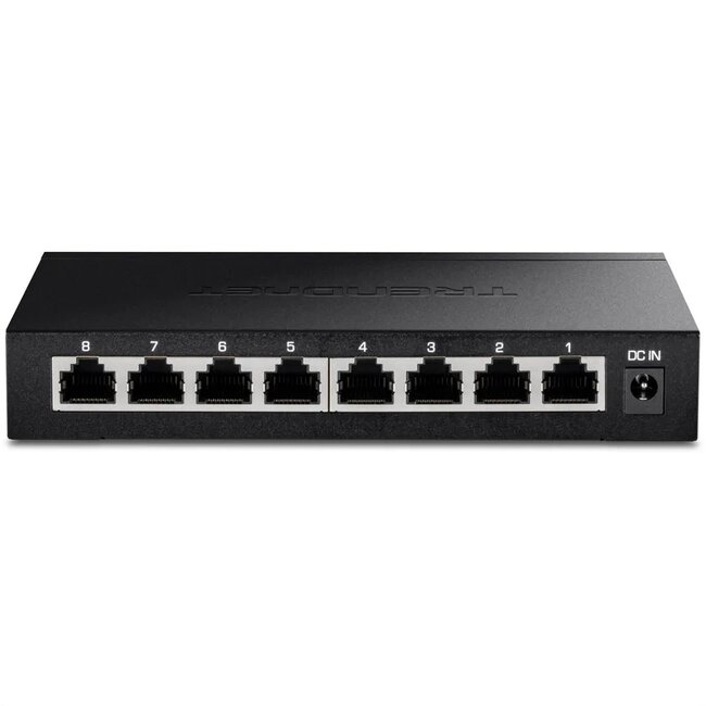 TRENDnet TEG-S380 2.5G ethernet switch | 8 poorten