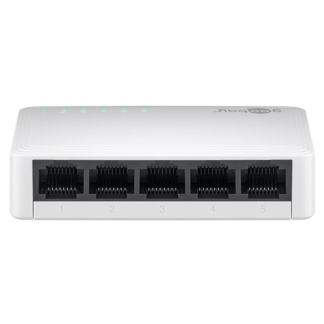 Goobay Gigabit ethernet switch | 5 poorten | wit