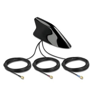 DeLOCK Delock Shark Fin Antenna with LTE + WLAN + GNSS multiband