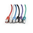 S/FTP Cat6A patchkabel LSZH, 0.25 m, rood