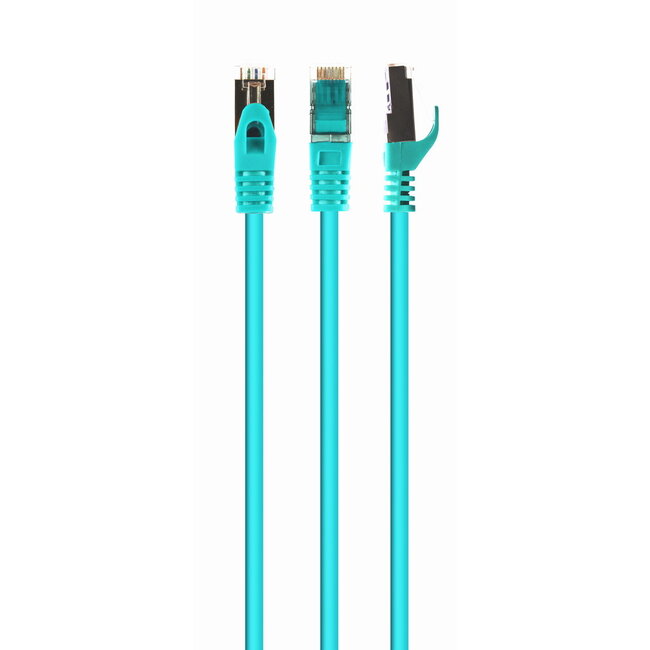 S/FTP Cat6A patchkabel LSZH, 2 m, groen