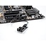 Delock Cable USB 2.0 pin header female 2.54 mm 4 pin to USB 2.0 pin header female 2.54 mm 10 pin 30 cm