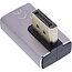 InLine DisplayPort adapter | haaks naar rechts (kort) | DP1.4 (8K 60Hz) | HBR3 | aluminium