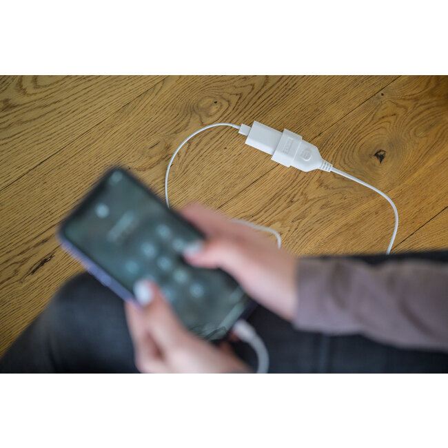 Brennenstuhl CEE 7/16 stroom verlengkabel | 2x 0,75mm | wit | 3 meter