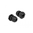 Kabelwartel voor 4 ronde kabels | PG9 | 4x 2 mm | IP68 | zwart | 2 stuks