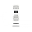 Kabelwartel voor 4 ronde kabels | PG21 | 4x 6 mm | IP68 | grijs | 2 stuks
