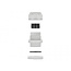 Kabelwartel voor 4 ronde kabels | PG29 | 4x 8 mm | IP68 | grijs | 2 stuks