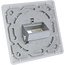 InLine® frameset voor 2x RJ45 Bu/LSA inzetstuk, Keystone SNAP-In, wit RAL9010