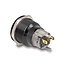 Delock Push Switch for Installation black 22 mm 12 V 5 x solder connection LED red ring