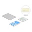 Delock Screen Protector Privacy Glass for iPhone 16 / Tempered-Glass Anti Spy 4 Ways privacy protection with easy installation tool
