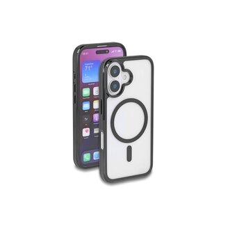 DeLOCK Delock Protective Case for iPhone 16 compatible with MagSafe clear-black