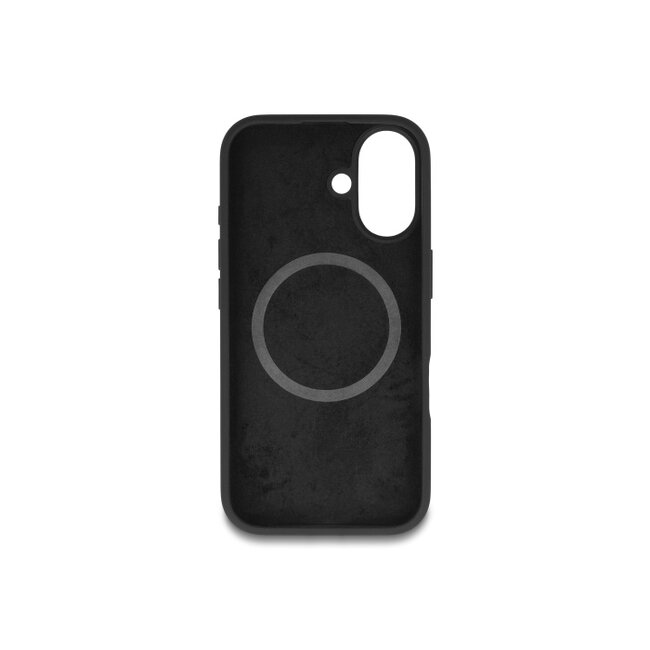 Delock Protective Case for iPhone 16 compatible with MagSafe made of soft-touch silicone black