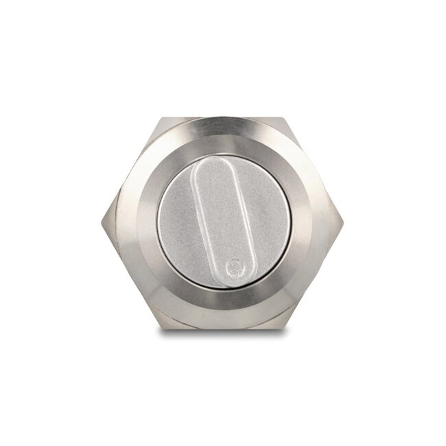 Delock Rotary Switch for Installation 22 mm 3 x solder connection